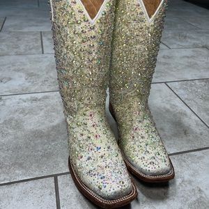 Circle G rhinestone boot